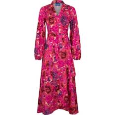 Rosa Kjoler Cras Lara Dress - Pink Garden