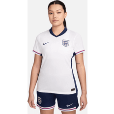 England National Team Jerseys Nike England Men's Team 2024/25 Stadium Home Women's Dri-FIT Football Replica Shirt White Polyester UK 12–14