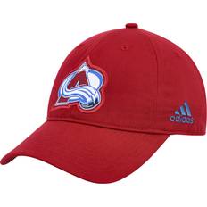 Adidas Caps adidas Men's Burgundy Colorado Avalanche Primary Logo Slouch Adjustable Hat
