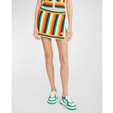 Short Skirts Casablanca Multicolor Striped Miniskirt