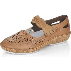 Rieker Low Shoes Rieker Women 44896-60 Cindy Mary Jane Shoes Sand