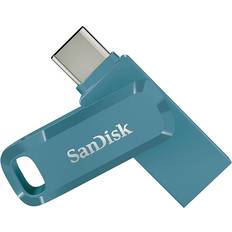 Memory Cards & USB Flash Drives SanDisk Ultra Dual Drive Go USB Type-C Flash Drive 256GB Navagio Bay SDDDC3-256G-G46NBB
