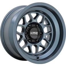 Blue Car Rims KMC KM725 Terra Wheel, 17x8.5 with 6 on 135 Bolt Pattern Metallic Blue KM725LX17856300