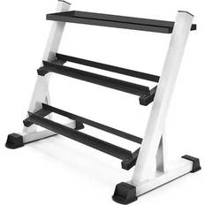 Marcy Storage Racks Marcy 3 Tier Free Weight/Dumbbell Storage Rack Stand for Home and Gyms 2 Pack
