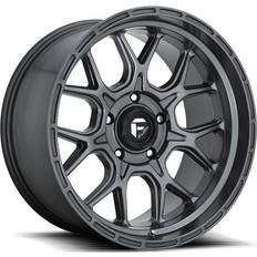 18" - Gray Car Rims Fuel Off-Road Tech D672 Wheel, 18x9 with 6 on 5.5 Bolt Pattern - Anthracite D67218908445