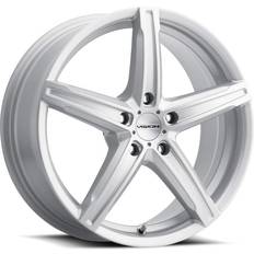 16" - Silver Car Rims Vision 469 Boost 16x7 5x4.5" +38mm Silver Wheel Rim 16" Inch
