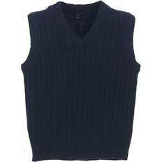 Knitted Sweaters Gioberti Boy's 100% Cotton Soft V-neck Cable Knit Sweater Vest