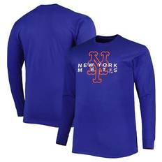Profile T-shirts Profile Men's Royal New York Mets Big & Tall Long Sleeve T-Shirt