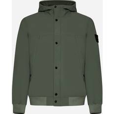 Outerwear Stone Island Technical fabric hooded jacket