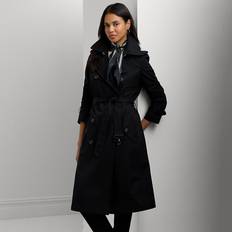 Coats on sale Ralph Lauren Women's Double-Breasted Trench Coat Black