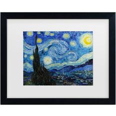Vault W Artwork Vincent Van Gogh 'Starry Night' Matted