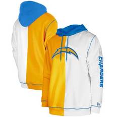 New Era Jackets & Sweaters New Era Men's Gold/White Los Angeles Chargers Third Down Split Raglan Pullover Hoodie