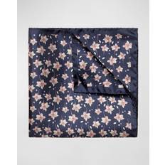 Handkerchiefs Eton Floral-print Silk Pocket Square