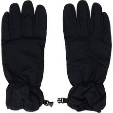 Accessories Stone Island Black Patch Gloves