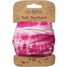 Karma Gifts Half Headband, Pink Tie Dye, One