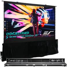 Projector Screens Elite Screens QuickStand 5-Second Tension CineGray 5D 145" 16:9 Projector