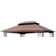 Pavilion Roofs Overstock 13' X 10 ' Patio Gazebo Double Tiered Canopy Top