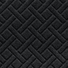 Polyester Stair Carpets 0.25 Stair Treads Black