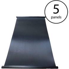 Solar Water Heaters 12 ft. 5 Panels SunSaver Solar Powered Panel Efficient Pool Heating System