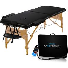 Massage Tables & Accessories SereneLife SLMASGE1 Massage Table, 83.9x27.56x25.5 Inch Pack of 1 Brown