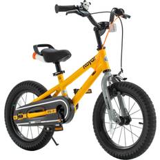 14" Kids' Bikes RoyalBaby Freestyle 14"- Yellow Kids Bike