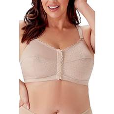 Berlei Women's Classic Full Cup Non-Wired Front Closure Bra, Nude