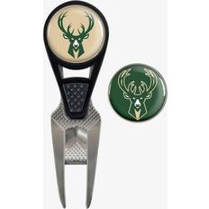 Team Effort Golf Accessories Team Effort Milwaukee Bucks CVX Repair Tool Ball Marker