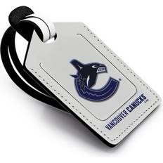 Luggage Tags Canucks Personalized Leather Luggage Tag