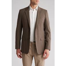 Brown - Men Suits Theory New Tailor Chambers Suit Jacket