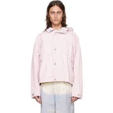 Outerwear Stone Island Pink Detachable Hood Jacket