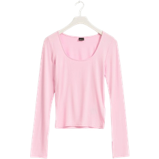 Gina Tricot Klær Gina Tricot Soft Touch Jersey Top - Pink