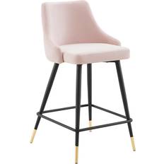 Chairs modway Adorn Performance Velvet Pink 36"