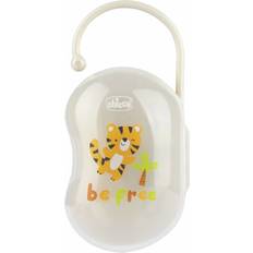 Chicco Schnullerketten Chicco Pacifier Box for 2 Tiger Pacifiers
