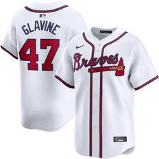 Nike Atlanta Braves Game Jerseys Nike Men's Tom Glavine White Atlanta Braves Home Limited Player Jersey