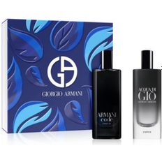 Men Gift Boxes Giorgio Armani Discovery Gift Set Parfum 15ml + Parfum 15ml