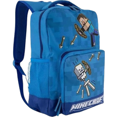 Skolesekker Minecraft Elementary School Backpack - Light Blue