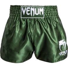 Kampfsportanzüge Venum Classic Muay Thai Shorts Khaki Weiss Größe