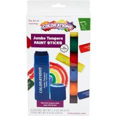 Colorations Jumbo Tempera Paint Sticks 12-pack
