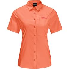 Damen - Orange Hemden Jack Wolfskin Heidetal Shirt W - Guava