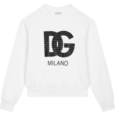 Sweatshirts Children's Clothing Dolce & Gabbana Kid's Felpe Girocollo Sweatshirts - White
