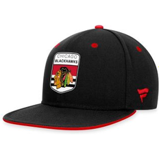 Fanatics Chicago Blackhawks Caps Fanatics Men's Branded Black Chicago Blackhawks 2023 NHL Draft Snapback Hat