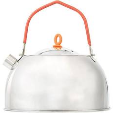 Camping kettle Etereauty Mini Portable Teapot Stainless Steel Camping Kettle 0.6L