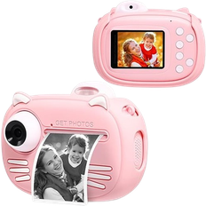 Instant Cameras Minibear 40MP Kids Instant Digital Camera