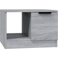 vidaXL Engineered Wood Grey Sonoma Couchtisch 50x50cm