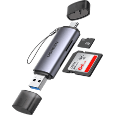 Minnekortlesere Ugreen 2 in 1 USB C OTG Card Reader (50706)