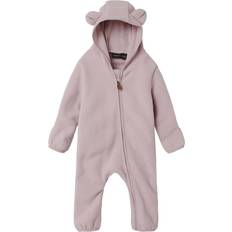 3-6M Fleeceoveralls Name It Meeko Teddy Onesuit - Burnished Lilac (13224716)