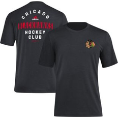 Adidas T-shirts adidas Men's Black Chicago Blackhawks Blend T-shirt Black