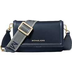 Michael Kors Bags on sale Michael Kors Jet Set Small Nylon Gabardine Smartphone Crossbody Bag - Navy
