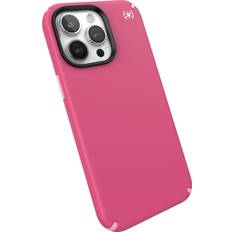 Pink Mobile Phone Covers Speck Presidio2 Pro MagSafe Case for iPhone 15 Pro Max
