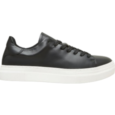 Selected Schuhe Selected Leather Sneaker M - Black